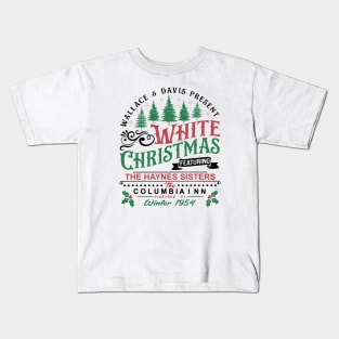 White Christmas Kids T-Shirt